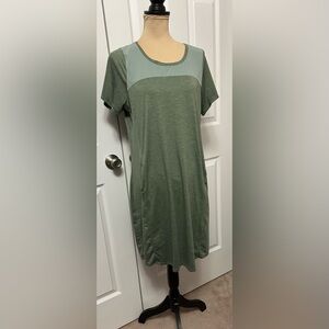 Elegant Green Mini Dress